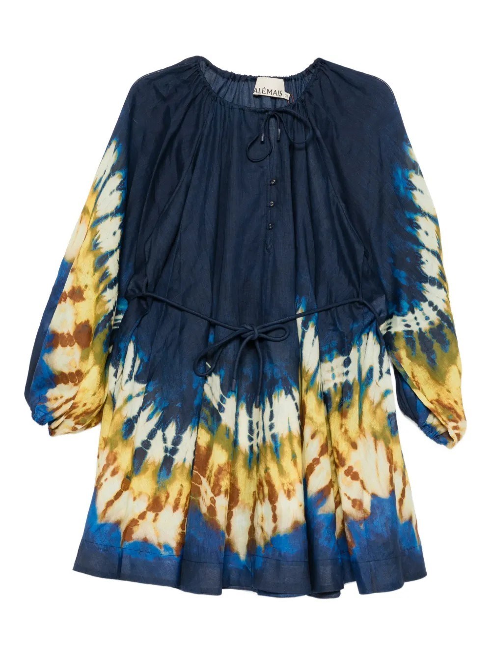 Alemais Martine Mini Dress In Blue