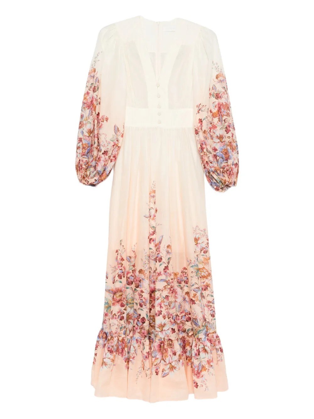 Zimmermann Awaken Dress In White