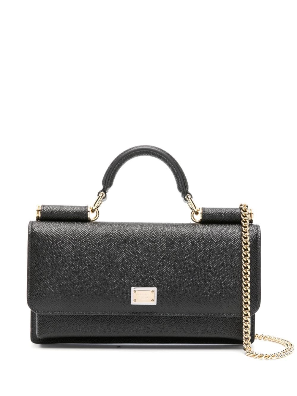 Dolce & Gabbana Dg Phone Case Bag In Black