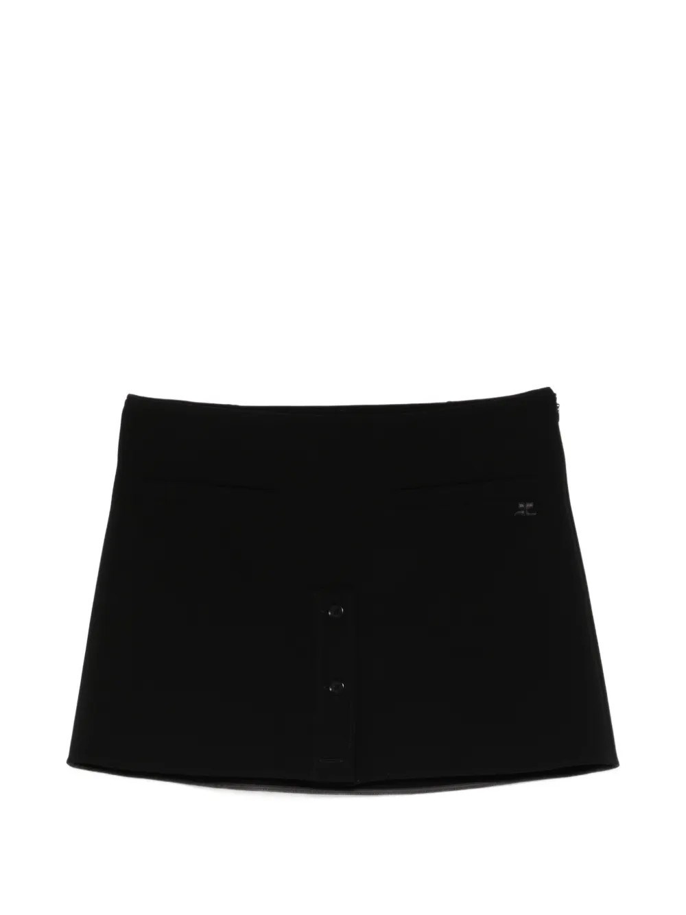 COURREGES Button Skirt　クレージュ ボタンスカート COURREGES