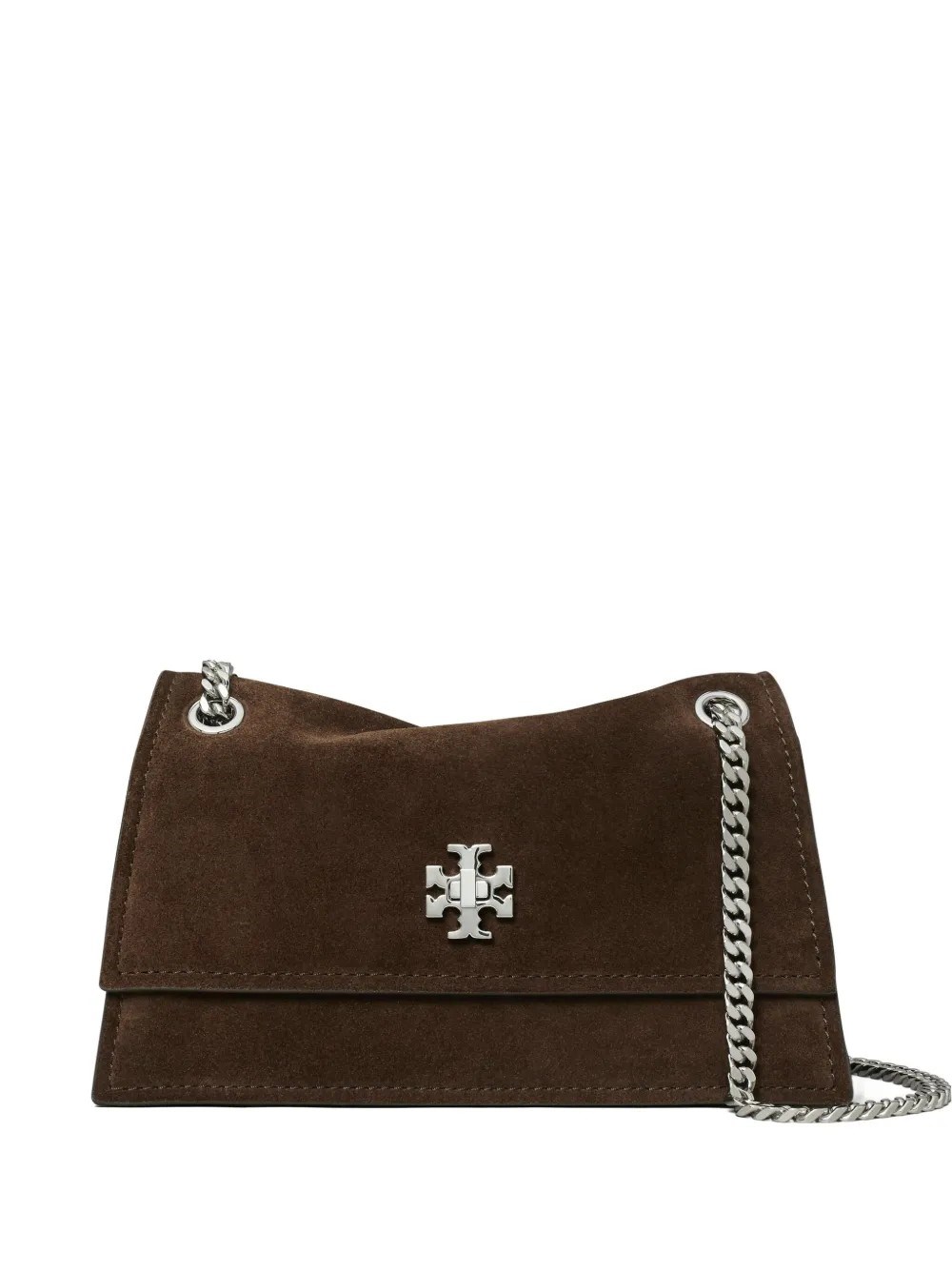 Tory Burch Kira Turnlock Suede In Brown
