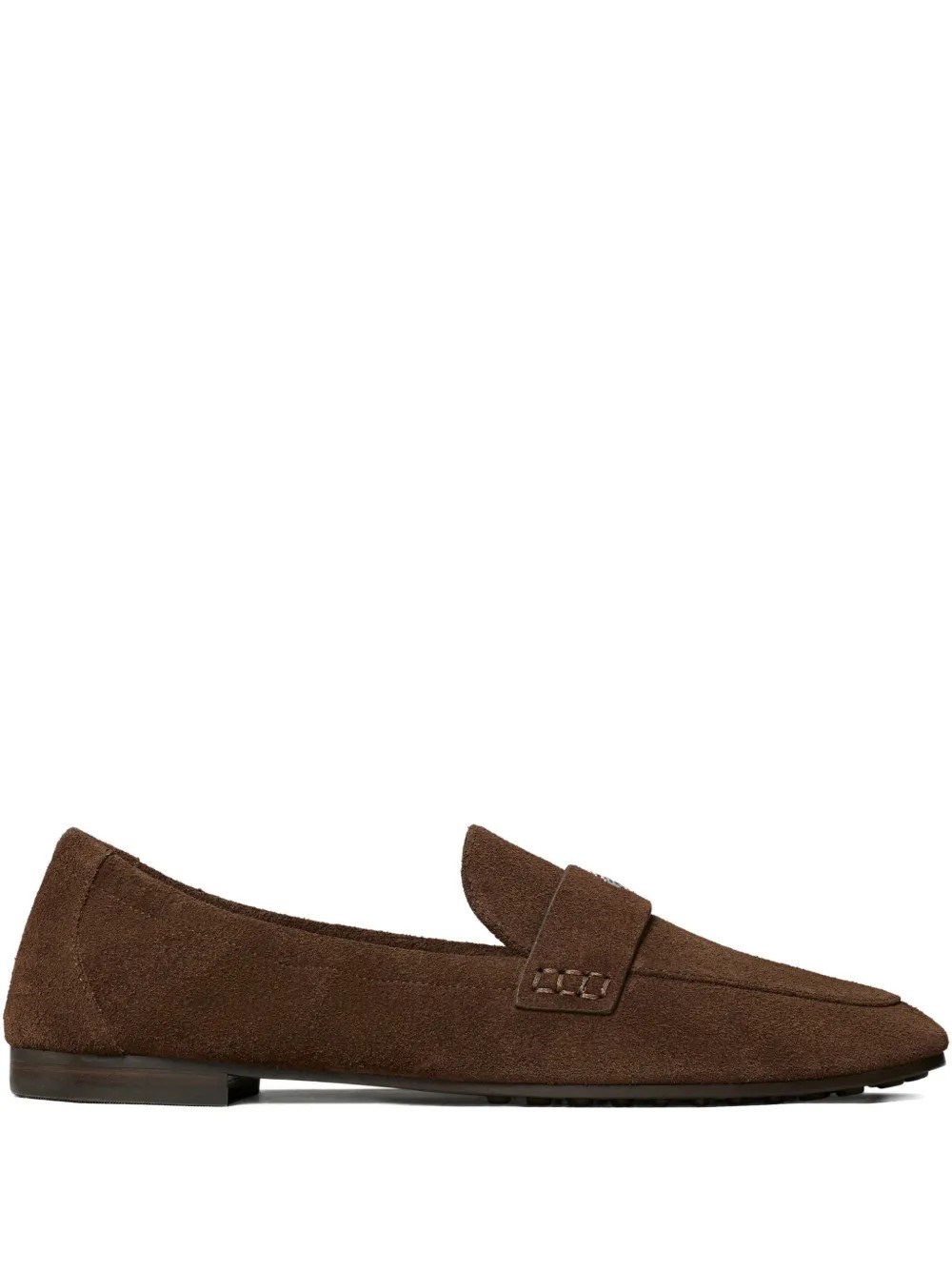 Tory Burch Ballet Loafer Suede In Brown