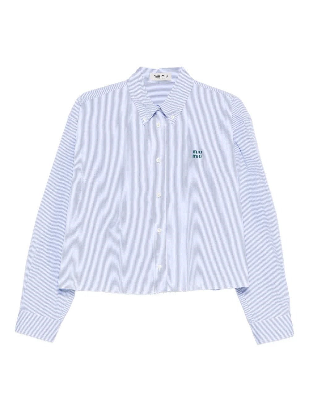 Miu Miu Miu Miu Stripe Shirt　ミュウミュウ ストライプ シャツ