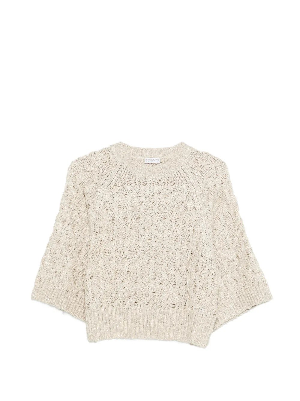 Brunello Cucinelli Short Sleeve Sweater