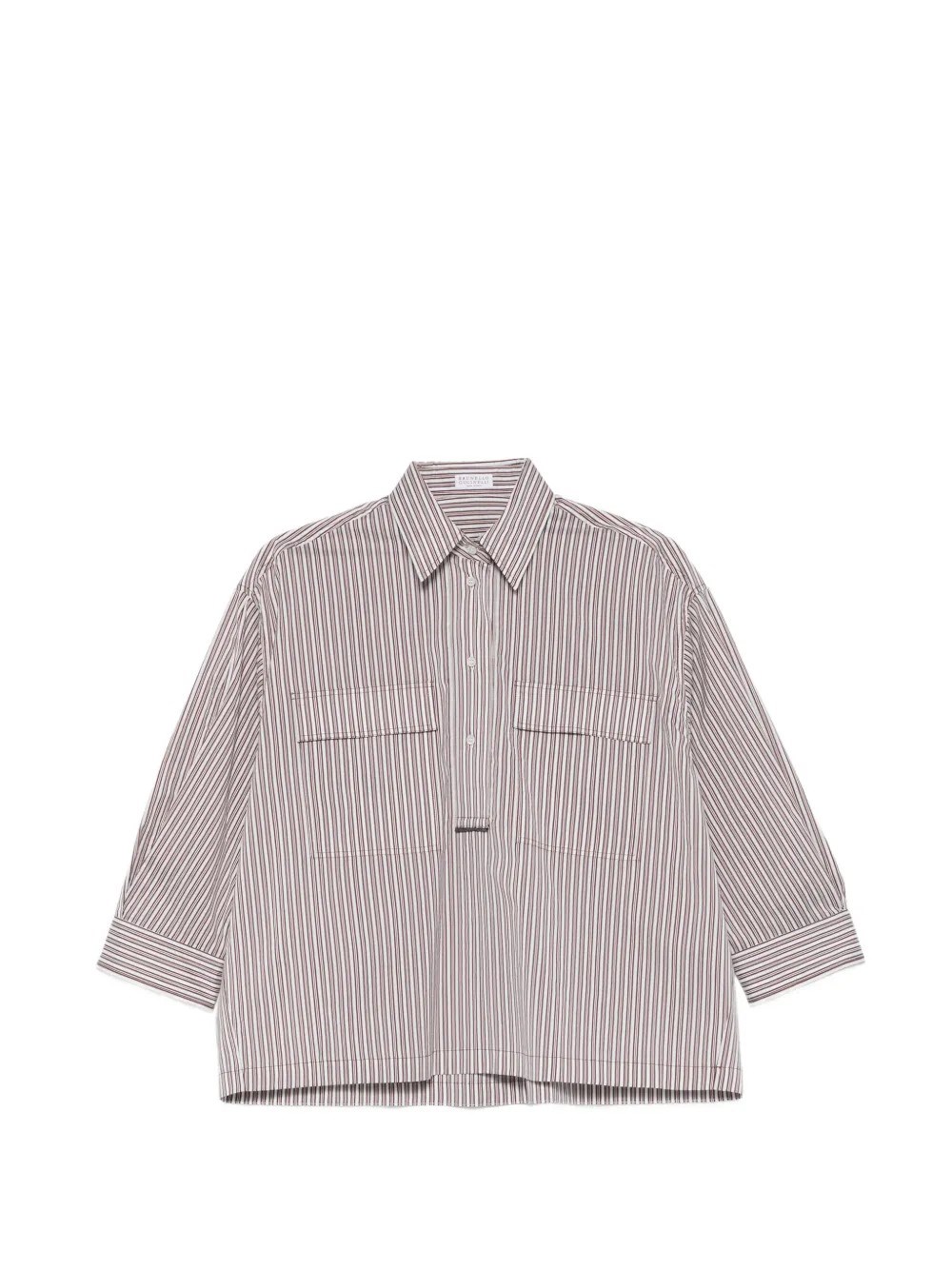 BRUNELLO CUCINELLI Brunello Cucinelli Stripe Shirt　ブルネロ・クチネリ ストライプ シャツ