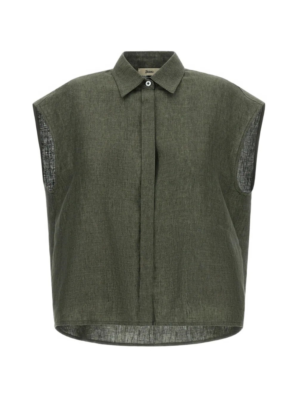 Herno Linen Shirt　ヘルノ リネン シャツ Herno