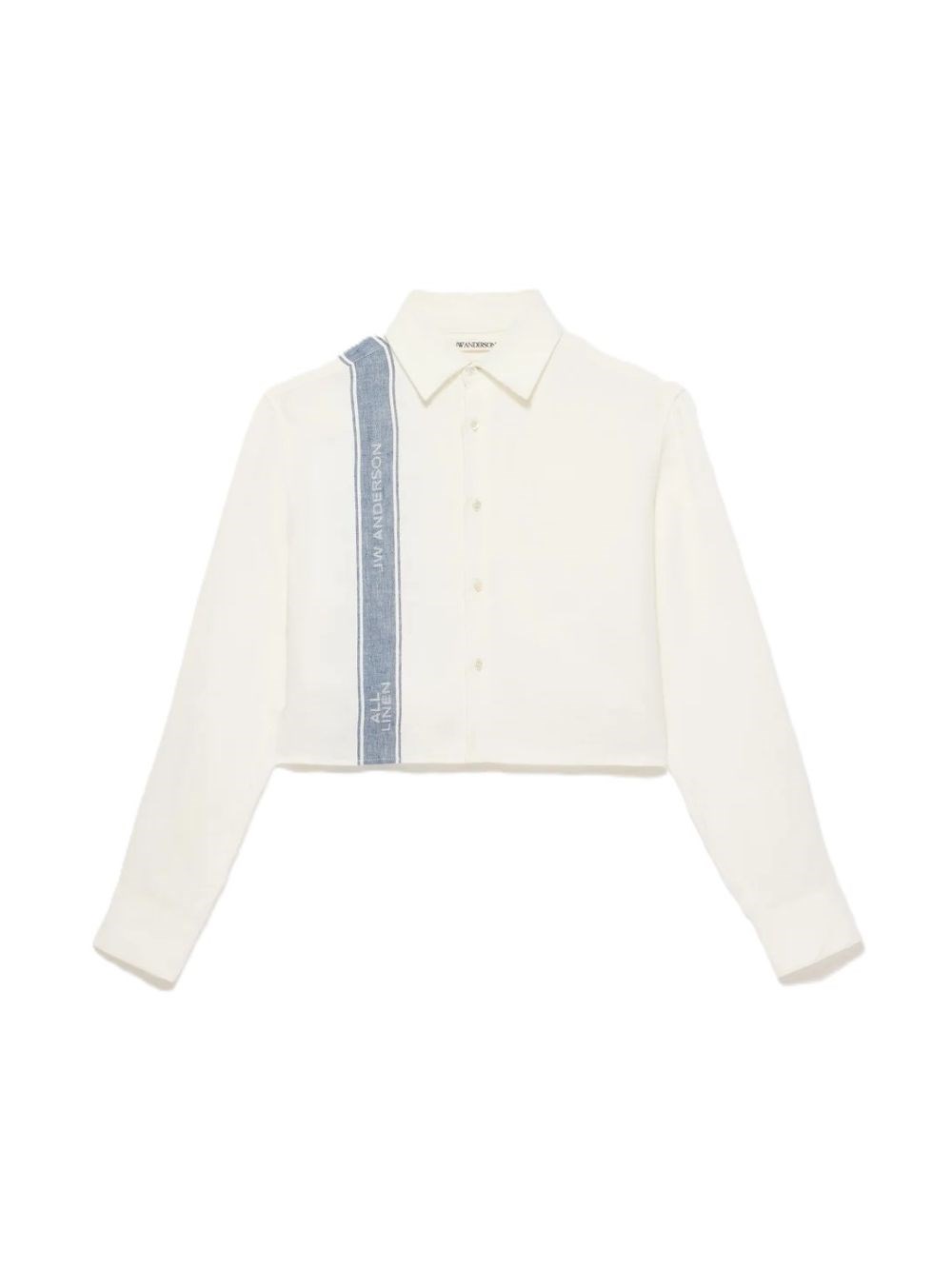JW Anderson JW ANDERSON Linen Cropped Shirt　JW ANDERSON リネン クロップド シャツ