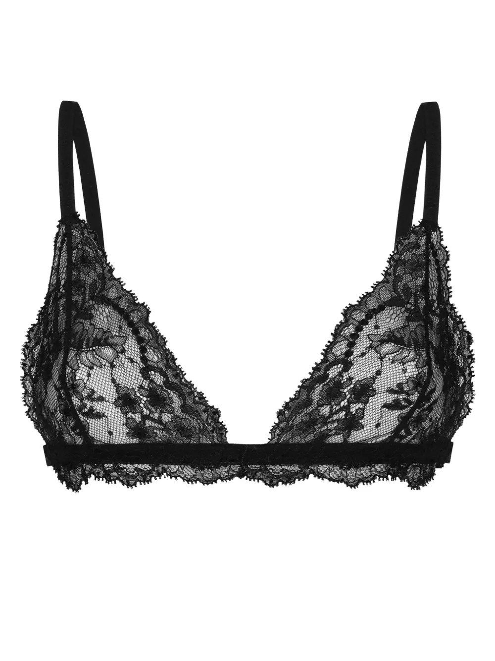 Dolce & Gabbana Lace Bra In Black