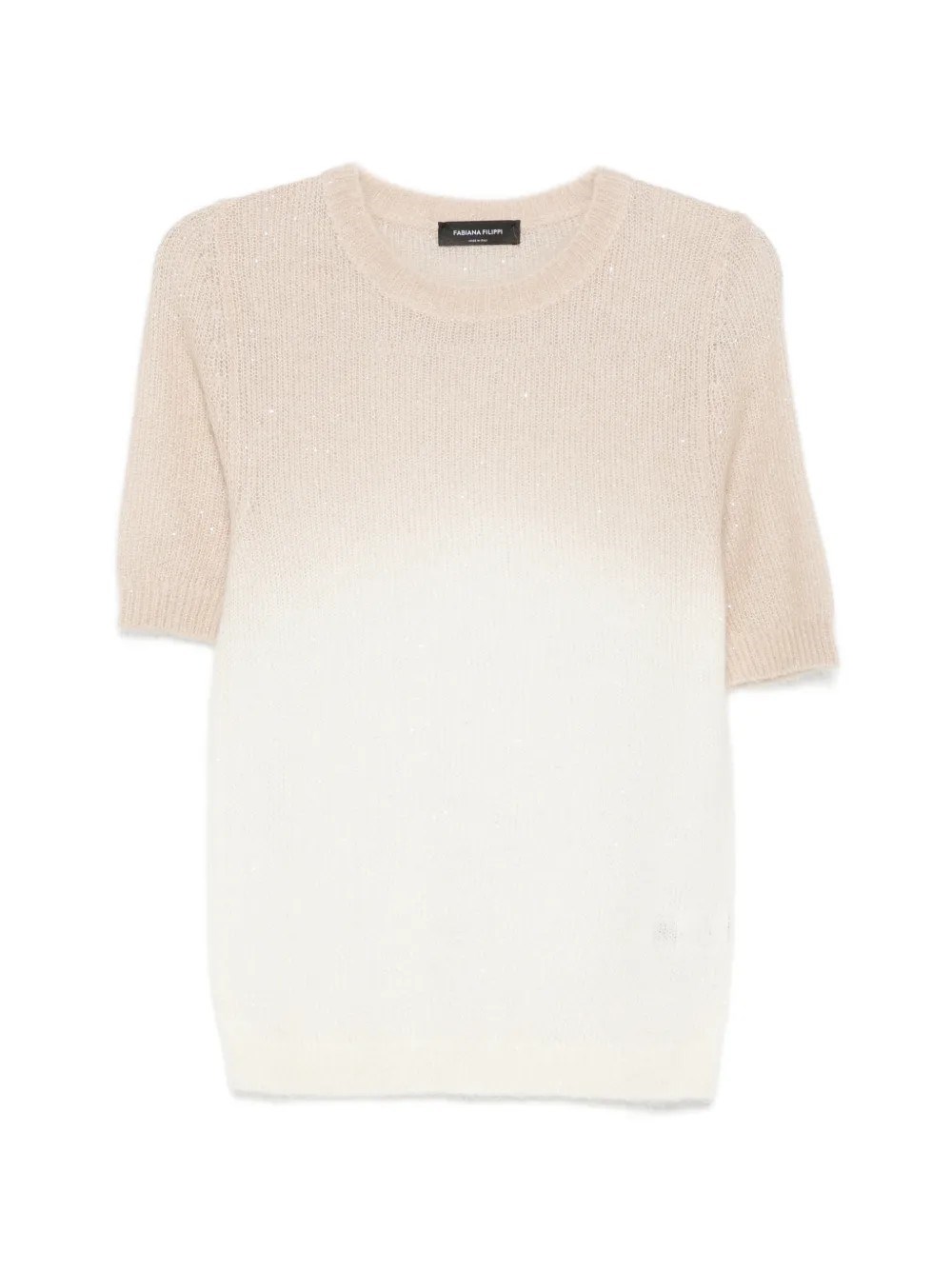 Fabiana Filippi Degrade' Sweater In Sand