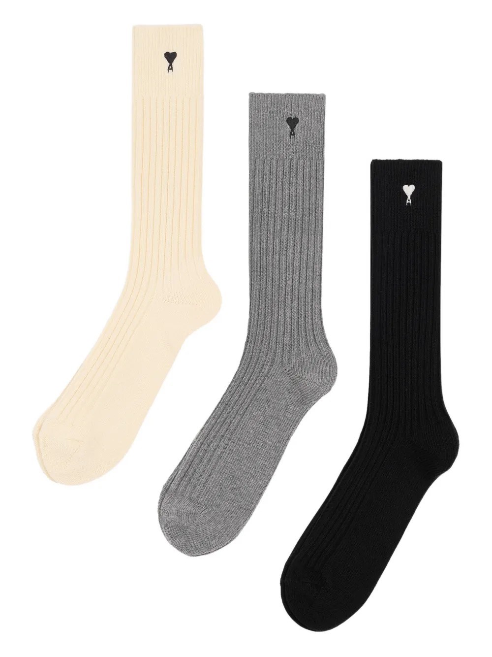 AMI Paris Ami Paris Ami De Coeur Socks　アミ パリ アミ ドゥ クール ソックス