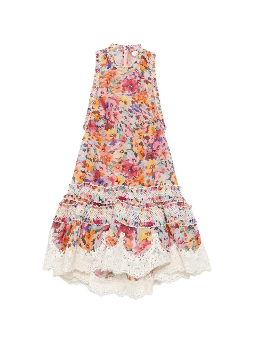 Zimmermann Zimmermann Luna Shirred Lantern Dress　Zimmermann ルナ シャーリング ランタン ドレス