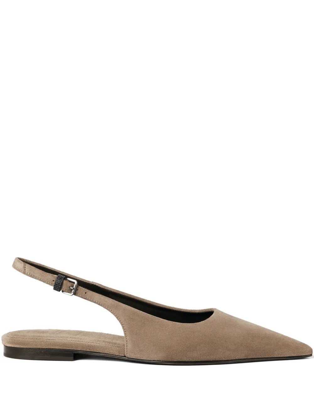 BRUNELLO CUCINELLI Brunello Cucinelli Suede Ballerinas　ブルネロ・クチネリ スエード バレリーナ シューズ