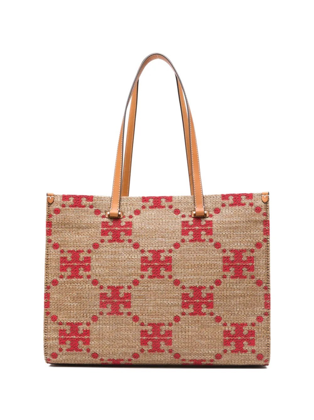 Tory Burch T Monogram Straw Tote　トリー バーチ T モノグラム ストロー トート Tory