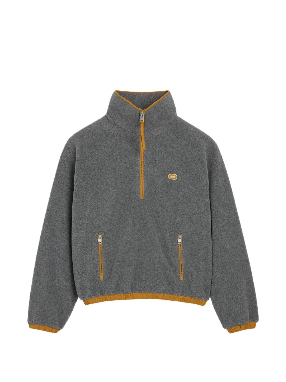 Ami Paris Half Zip Sweater