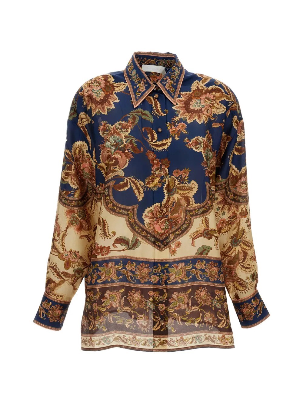 Zimmermann Zimmermann Aster Relaxed Shirt　ジマーマン アスター リラックス シャツ