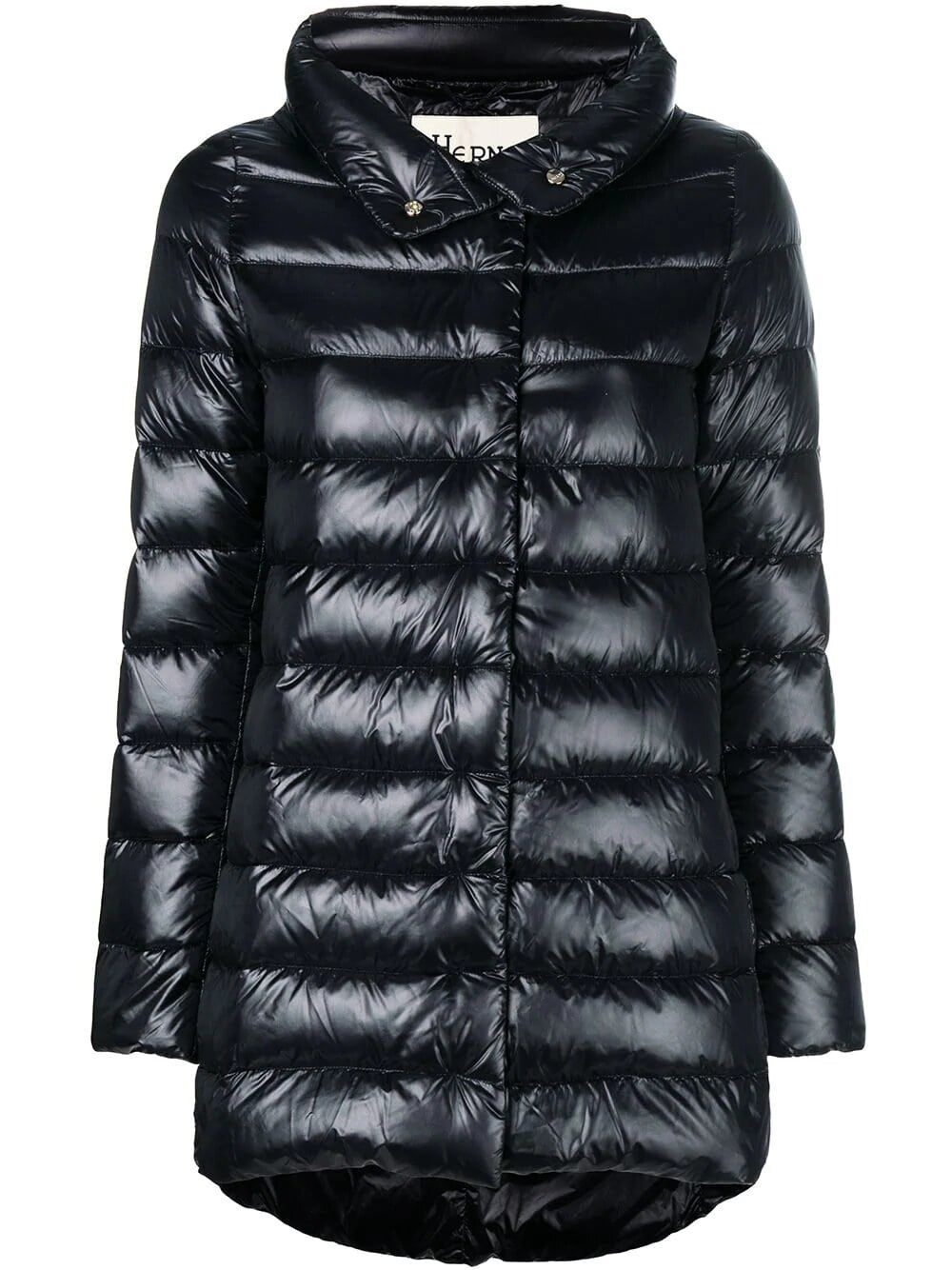 Herno A-Shape Amelia Down Jacket — Black