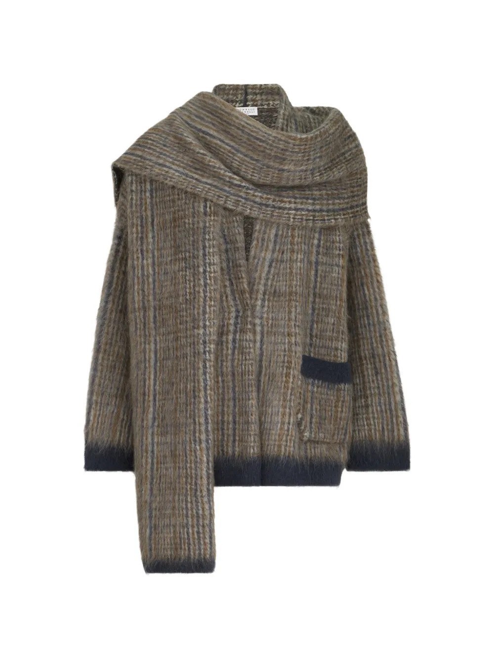 Brunello Cucinelli Scarf Cardigan