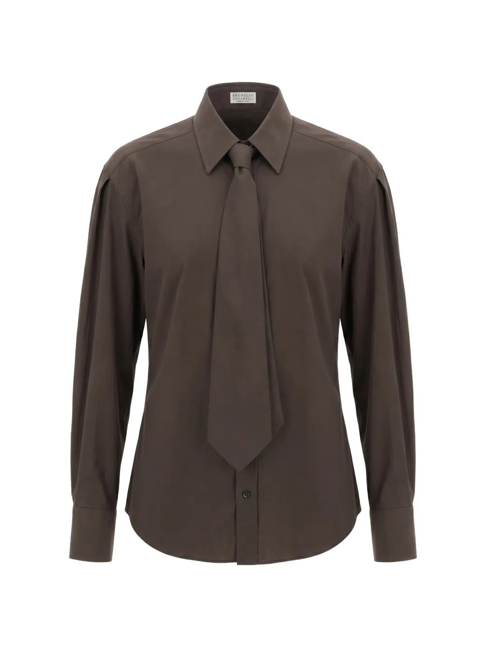 BRUNELLO CUCINELLI Brunello Cucinelli Tie Shirt　ブルネロ・クチネリ ネクタイシャツ
