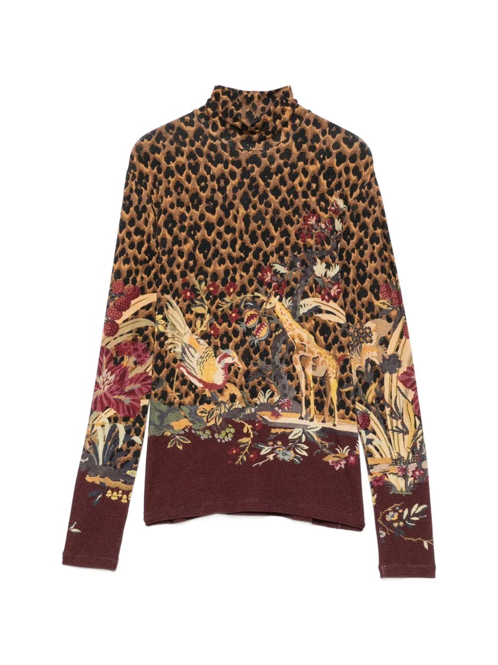ETRO ETRO Animalier Print Tee　ETRO アニマリエ プリント T シャツ