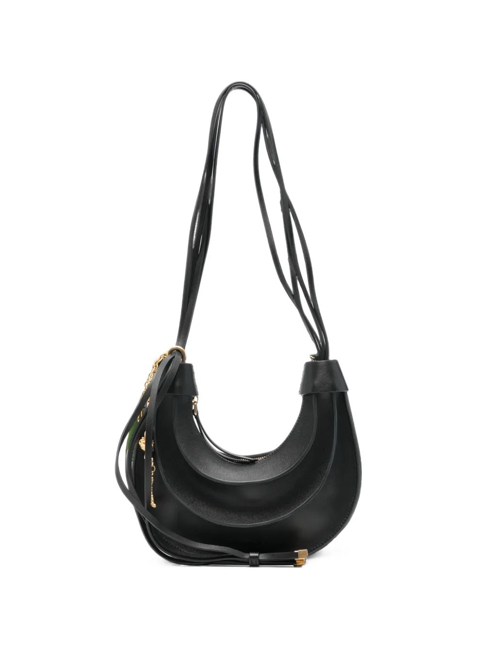 FARM RIO Leather Hobo Banana Bag