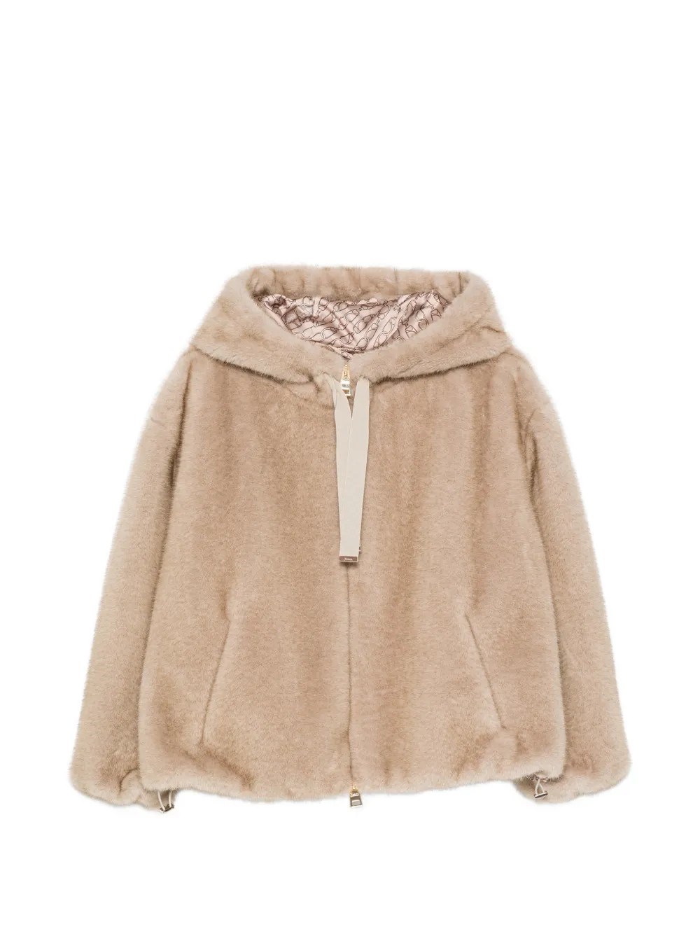 Herno Faux Fur Bomber Jacket　ヘルノ フェイクファー ボンバー ジャケット Herno