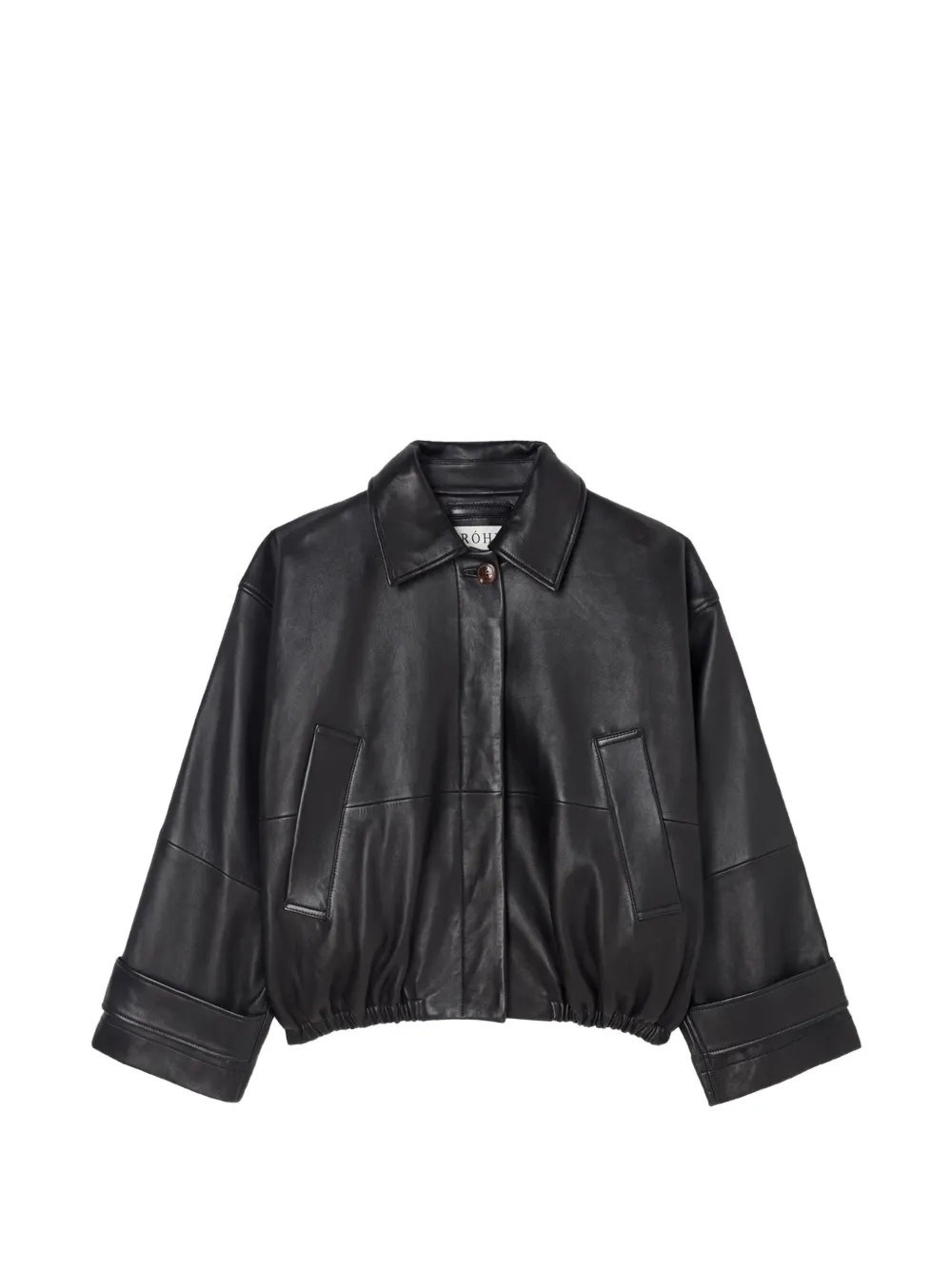 Rohe Leather Blouson In Black