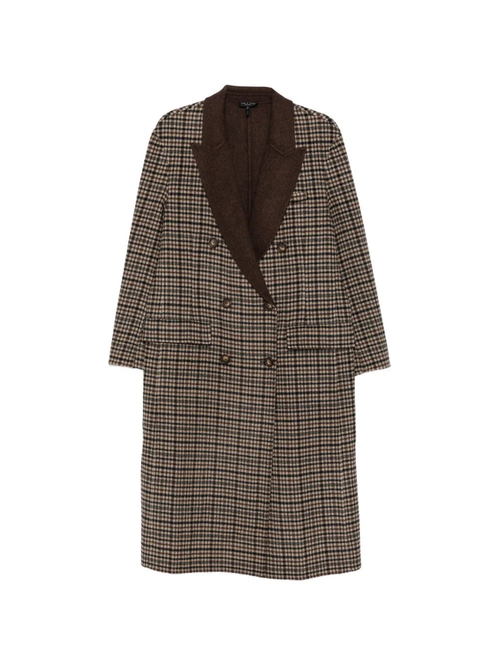 rag & bone Vasso Plaid Coat