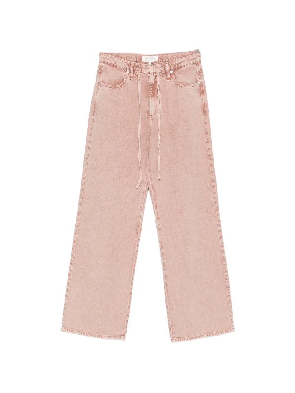rag & bone Jeans Wide-Leg Phoebe Con Coulisse