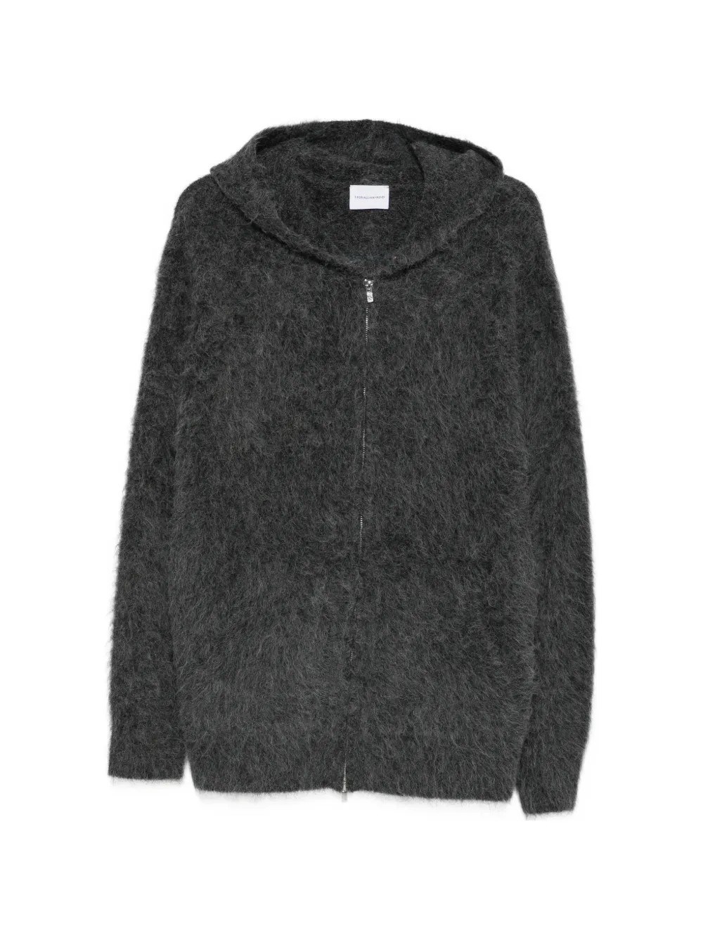 7 FOR ALL MANIKIND Fuzzy Zip Hoodie