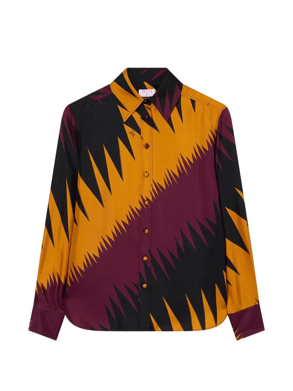 PUCCI Camicia In Seta Stampa Drago