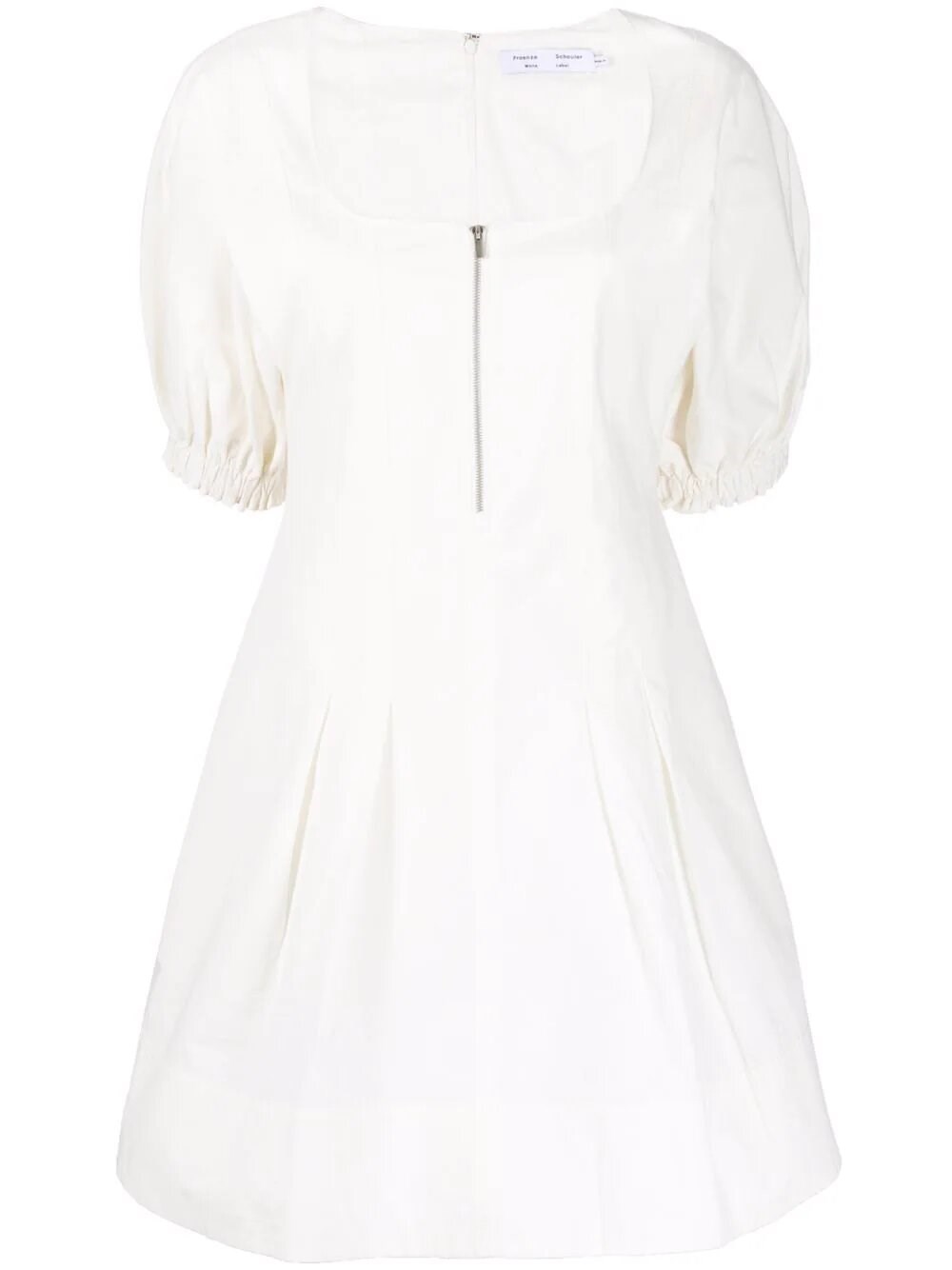 PROENZA SCHOULER WHITE LABEL PUFF SLEEVE COTTON DRESS