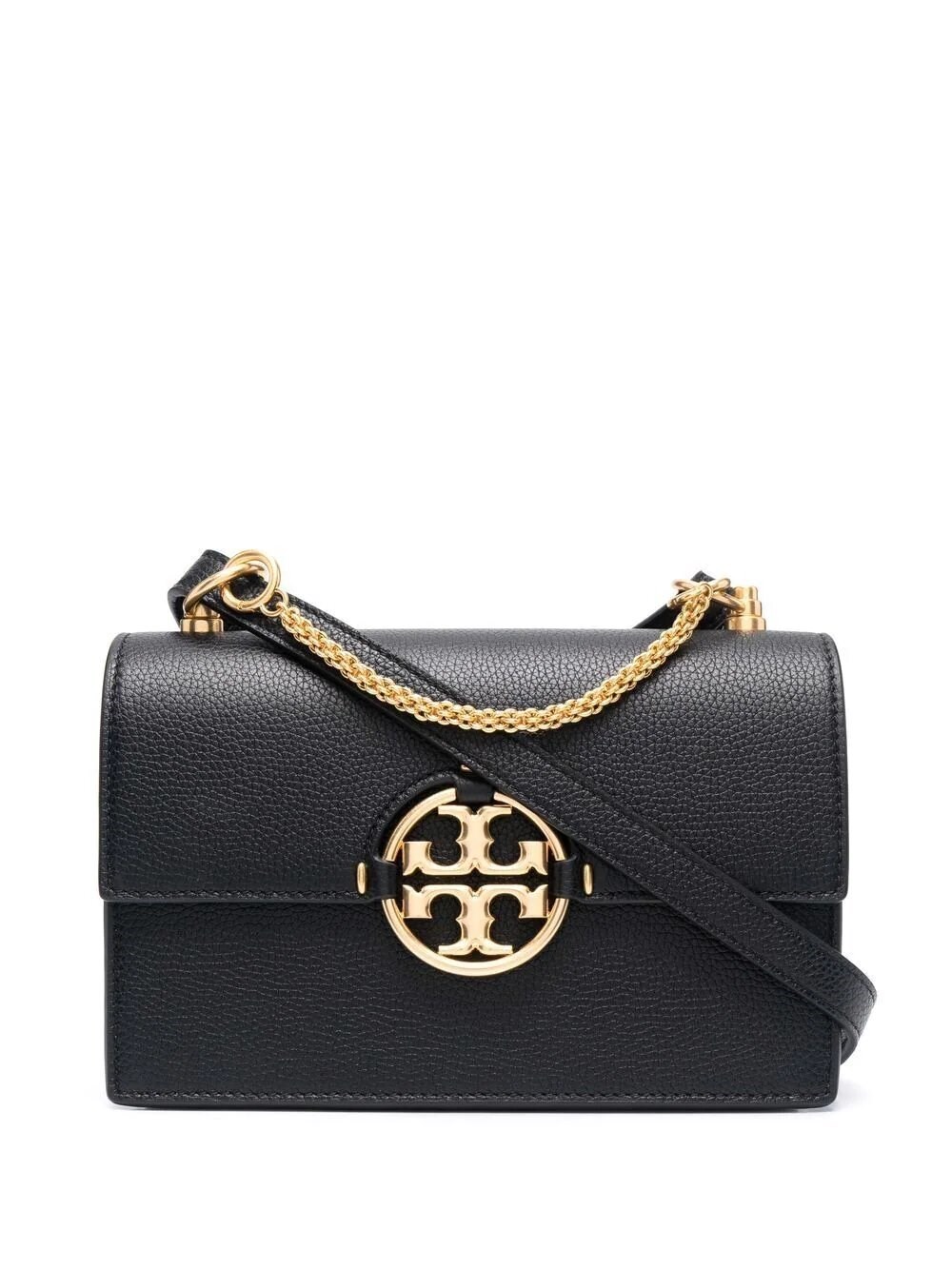 Tory Burch Miller Small Flap In Nero | ModeSens