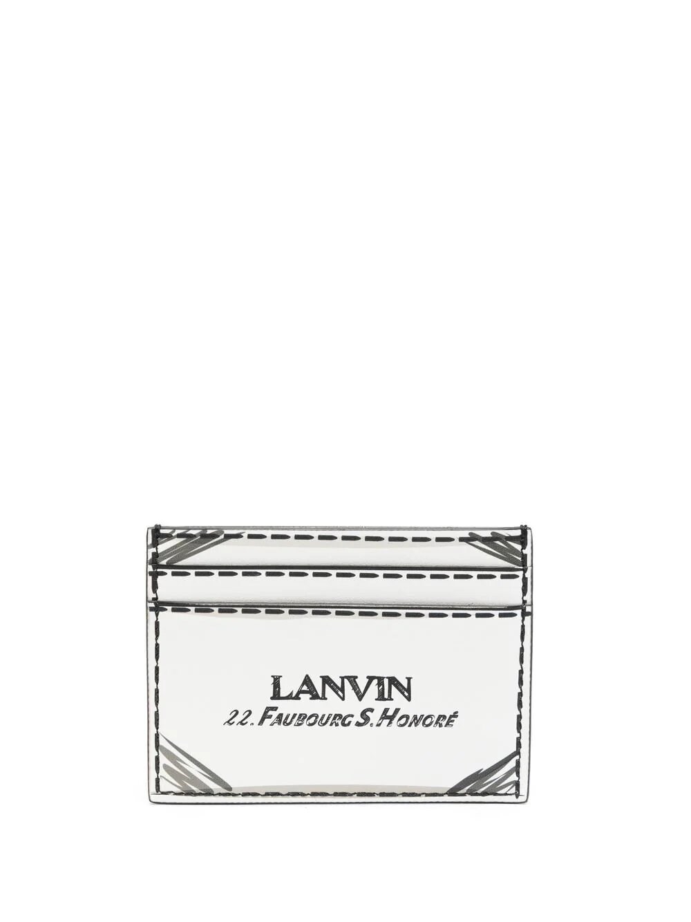 LANVIN PRINTED CARD HOLDER