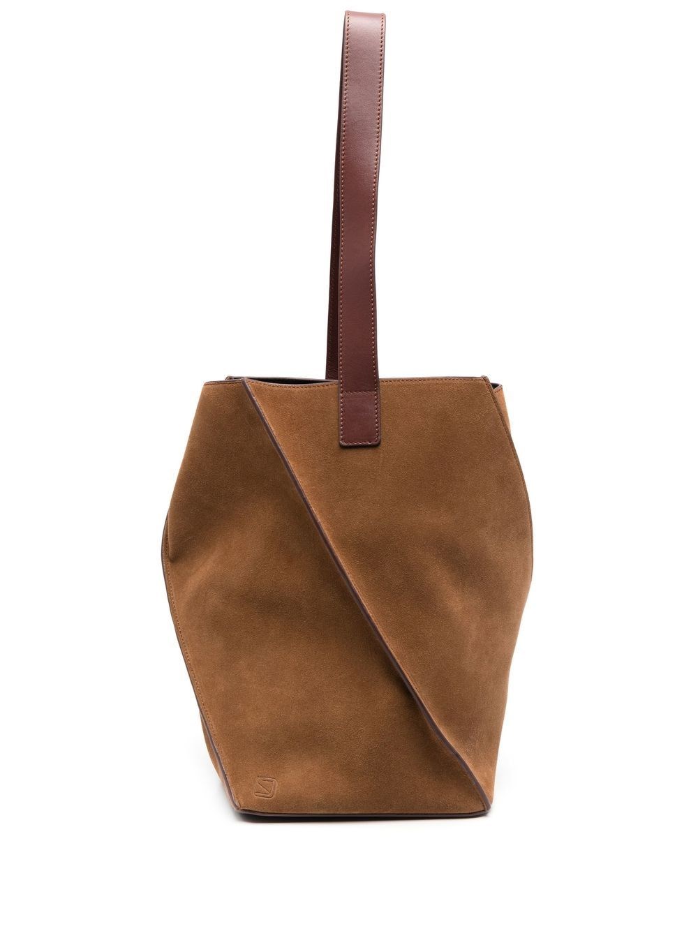 Swirl Leather Cross-Body Bag